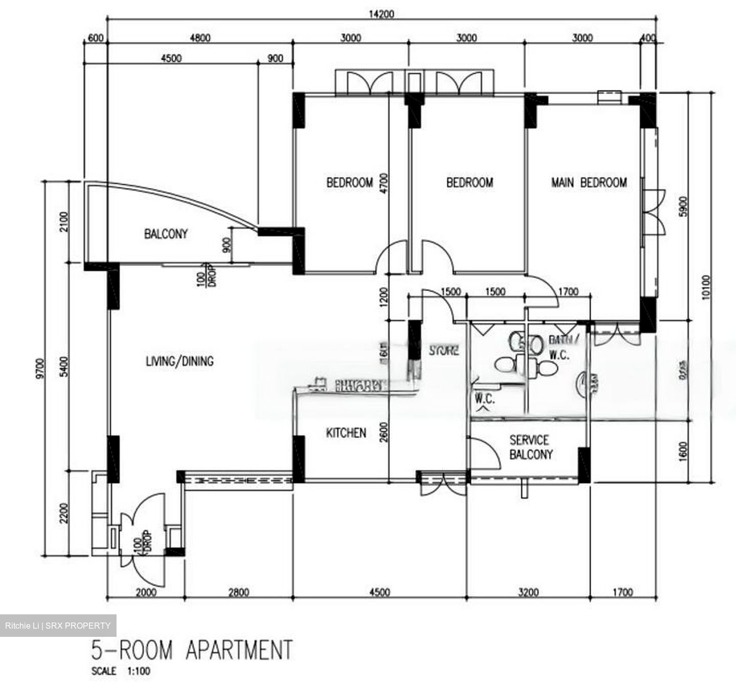 Blk 288F Bukit Batok Street 25 (Bukit Batok), HDB 5 Rooms #457324451